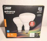 Feit Electric Enhance Led Flood Light Bulbs Soft White 2700k 12.2w, 85 Watt. Fixed Price $9.99.