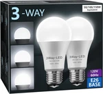 Briignite Led Light Bulbs, 3 Way Bulbs 50 100 150w Equivalent, Three W. Fixed Price $16.86.