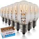 Soulight Salt Lamp Bulb -15 Watt Replacement Bulbs 8 Count (pack Of 1), Clear. Fixed Price $11.86.