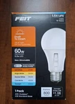 Feit A19 E26 (medium) Led Dusk Dawn Bulb Tunable White/color Changing 60watt. Fixed Price $12.65.