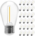Sunco 24 Pack Led S14 Non-dimmable Shatterproof & Waterproof Outdoor Vintage. Fixed Price $20.26.