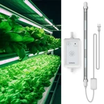 Sansi Dimmable Led Grow Light T8 Strips Full Spectrum 25w=195w Timer Hydroponics. Fixed Price $59.98.