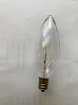 New Bulbrite 40ctc/32 400044 130v 40w Torpedo Clear Candelabra Base Chandelier. Fixed Price $4.00.