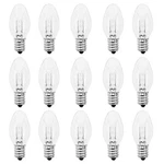 Paeorrorl Night Light Bulbs 4 Watt 15 Pack E12 Base Dimmable 2700k Warm White. Fixed Price $10.47.