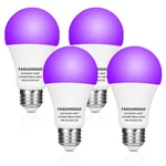 Faguangao Led Black Light Bulb9w(75watt Equivalent) A19 Uv Blacklight Bulb120.... Fixed Price $18.81.