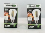 Miracle Led 7 Watt Edison Daylight 810 Lumens Household Light Bulb (2 Pack). Fixed Price $17.23.