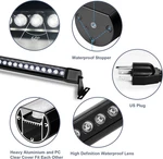 36w Led Wall Washer Light Bars, 2ft 5000k Daylight White Outdoor .... Fixed Price $102.95.