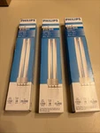 (lot Of 3) Philips Pl-l 4p 18w/835 359323 18w 4 Pin Compact Fluorescent Lamps. Fixed Price $19.95.
