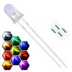 Edgelec 200pcs 10 Colors X 20pcs 5mm Led Light Emitting Diode Assorted Kit 29mm. Fixed Price $13.53.