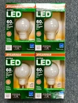 Sylvania Led 60w Equivalent Soft White 2700k Ultra A19 Light Bulb 4 Pack. Fixed Price $17.99.