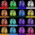 Omika 2 Pack Led Fairy Lights 33ft 100 Leds Battery Operated String Light, Wa.... Fixed Price $32.13.