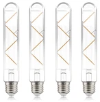 4pack 2700k Dimmable T10 T30 Led Bulbs 6 Watt E26 550lm 8 In 700lm Warm White. Fixed Price $12.87.