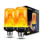 Upgraded Hompavo Led Flame Light Bulb, 4 Modes Flickering Bulbs With .... Fixed Price $24.09.