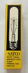 Satco S3252 Tubular 40w Bulb Nos. Fixed Price $8.99.