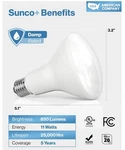 Focos Led Sunco Br30 Para L Mparas Empotradas.paquete De 12 Iluminaci N C Lida. Fixed Price $22.00.