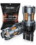 Sealight 7443 7440 Led Bulb Amber Turn Signal Lights, T20 7441 7444 992 W21w. Fixed Price $19.67.
