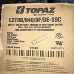 Case 25pcs Topaz Led Tubes Retrofit Frosted L2t8b/840/9f/de-39c 2. Fixed Price $60.00.