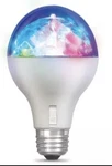 Feit Electric Holiday Disco Led Crystal Bulb Rotating A23 E26 4 Modes. Fixed Price $13.20.