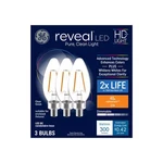 Ge Reveal Hd+ Light 240 Lumen 4 Watt Dimmable Led 3 Bulbs Brand New. Fixed Price $14.95.