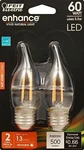 Feit Electric Led Chandelier Bulb Bpefc60/927ca/fil Bpefc60927cafil/2/rp. Fixed Price $16.99.