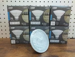 6pk Feit Electric Par30 75w Equivalent Led Dimmable Beam Adjust Flood Light Bulb. Fixed Price $26.99.