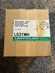 Lightolier Recessed Downlight Lytecan Polish Brass R30 Eyeball Reflector L531wh. Fixed Price $34.99.