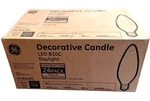 10x 24-packs Ge Led B10c Soft White Candelabra E12 Base Bulbs 500 Lumens 5000k. Fixed Price $96.25.