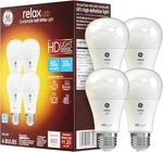 Relax Led Light Bulbs, 60 Watt, Soft White, A19 (4 Pack). Fixed Price $23.99.