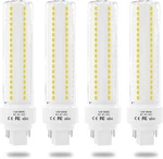 Lustaled Gx24q/g24q 4-pin Base Light Bulbs, 12w Gx24 Led Pl 4 Pack, Daylight. Fixed Price $46.85.