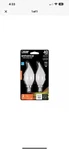Feit Led Chandelier Light Bulbs, Flame Tip, Soft White, 300 Lumens, 4.5-watts,. Fixed Price $3.99.