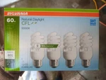 Sylvania Cfl T2 Twist Light Bulbs 8 Pack, Medium Base, 2700k, Soft White, 13w. Fixed Price $16.98.