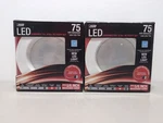 Feit Electric 5" And 6" 75w Equivalent Warm White Dimmable Led Recessed Retrofit. Fixed Price $32.95.