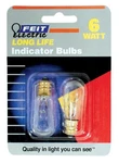 Feit Electric 6w Clear Candle Base Bulb Bp6s6. Fixed Price $11.92.