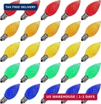 Meconard C7 Led Replacement Christmas Light Bulbs, Shatterproof Bulbs For. Fixed Price $41.23.