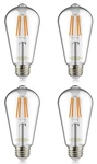 4 Pack Helloify Edison St19 St64 Wifi Led Smart Bulb Vintage Tunable White. Fixed Price $26.95.