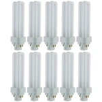 10 Pack Sunlite 13 Watt Pld 4-pin Double Twin Tube, G24q-1 Base, Soft White. Fixed Price $29.78.