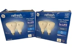 New- Lot Of 2 Refresh Led Indoor Flood Light Daylight 65 Watt- Pack (4 Total). Fixed Price $25.00.