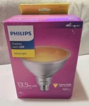 Philips 13.5w Led Yellow Par38 Medium Dimmable Bug Party Light Bulb Nib New. Fixed Price $20.00.