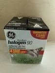 Ge 20763 Halogen 90-watt Par38 Outdoor Floodlight. Fixed Price $18.00.
