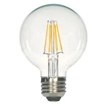 Satco S29878 Led Filament Globe Clear G25 5.5w 40w Medium E26 2700k Warm White. Fixed Price $12.50.