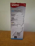 Satco S7386 65t5/50 Spiral Compact 65w 120v T5 Mog E26 5000k- New In Package. Fixed Price $16.99.