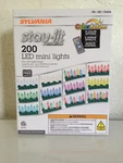 Sylvania Stay-lit Platinum 200 Led Mini Lights Indoor/outdoor, W/remote Control. Fixed Price $27.59.