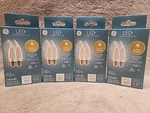 Lot Of 4: Ge Dusk To Dawn Led, Medium Base, Daylight (5000k). 8 Bulbs Total. Fixed Price $39.95.