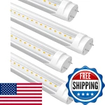 Suslum 4ft T8 Led Fluorescent Light Bulbs 24w Warm White 3200lm 4-pack. Fixed Price $70.21.