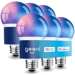 Geeni 6-pack Smart Led Bulbs Multicolor Wi-fi Light With Alexa & Google. Fixed Price $24.99.