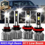 For Ford F-150 2015-2023 9005 H11 Led Headlight Bulbs 6500k White High&low Beam. Fixed Price $38.88.