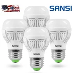 4 Pack Sansi 60w Equiv Led Light Bulbs 900lm A15 Bulb 3000k Soft Warm 9w E26. Fixed Price $10.59.