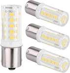 Hryspn 4pcs 1156 Led Bulb 12v 24v, Ba15s Bulbs Bayonet Single Contact Base F. Fixed Price $17.57.