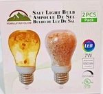 Himalayan Glow H1651b Natural Salt Bulb 2-pk, Night Light, Amber Orange, 7 Watts. Fixed Price $17.98.