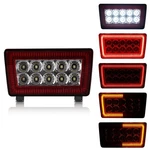 Litzland 5-in-1 Led Rear Fog Light Red Lens Amber Dynamic Assembly Compatible.... Fixed Price $86.36.